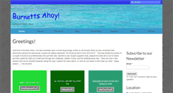 Desktop Screenshot of burnettsahoy.com